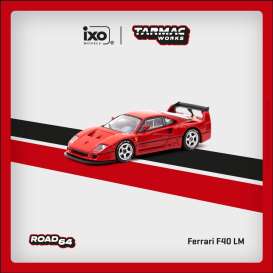 Ferrari  - F40 LM red - 1:64 - Tarmac - T64R-075-RE - TC-T64R-075-RE | The Diecast Company