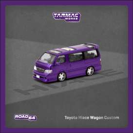 Toyota  - Hiace purple - 1:64 - Tarmac - T64R-078-PU - TC-T64R-078-PU | The Diecast Company