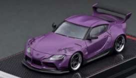Toyota  - Supra A90 purple - 1:64 - Ignition - IG2335 - IG2335 | The Diecast Company