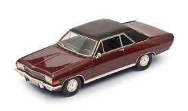 Opel  - Diplomat A Coupe bordeaux red - 1:18 - Schuco - 00584 - schuco00584 | The Diecast Company