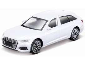 Audi  - A6 Avant white - 1:43 - Bburago - 30398W - bura30398w | The Diecast Company