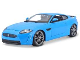 Jaguar  - XKR-S blue - 1:24 - Bburago - 21063b - bura21063b | The Diecast Company