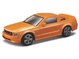 Ford  - Mustang GT orange - 1:43 - Bburago - 30119o - bura30119o | The Diecast Company