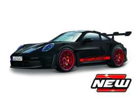 Porsche  - 911 GT3 RS black/red - 1:43 - Bburago - 38313 - bura38313 | The Diecast Company