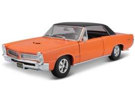 Pontiac  - GTO 1965 orange/black - 1:18 - Maisto - 31885o - mai31885o | The Diecast Company