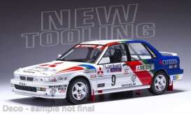 Mitsubishi  - Galant VR-4 1990 white/blue/red - 1:18 - IXO Models - RMC192A - ixRMC192A | The Diecast Company