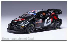 Toyota  - GR Yaris 2024 black/white/red - 1:43 - IXO Models - ram913 - ixram913 | The Diecast Company