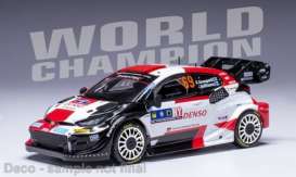 Toyota  - GR Yaris 2023 black/white/red - 1:43 - IXO Models - ram908 - ixram908 | The Diecast Company
