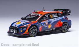 Hyundai  - i20 2023 blue/red - 1:43 - IXO Models - ram909 - ixram909 | The Diecast Company