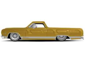 Chevrolet  - El Camino 1965 gold/silver - 1:24 - Maisto - 32543 - mai32543 | The Diecast Company