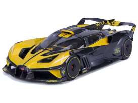 Bugatti  - Bolide yellow - 1:24 - Maisto - 32911Y - mai32911Y | The Diecast Company