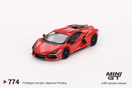 Lamborghini  - Revuelto 2024 red - 1:64 - Mini GT - 00774-R - MGT00774-rhd | The Diecast Company