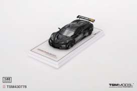 Chevrolet  - corvette Z06 2023 black - 1:43 - TrueScale - TSM430778 - TSM430778 | The Diecast Company