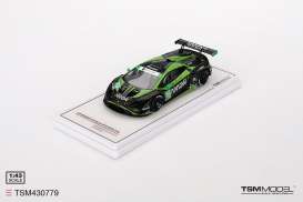 Lamborghini  - Huracan GT3 Evo2 2023 black/green - 1:43 - TrueScale - TSM430779 - TSM430779 | The Diecast Company