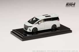Toyota  - Alphard white - 1:64 - Hobby Japan - HJ641078AW - HJ641078AW | The Diecast Company