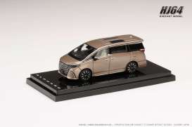 Toyota  - Alphard bronze - 1:64 - Hobby Japan - HJ641078AG - HJ641078AG | The Diecast Company