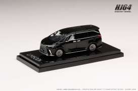 Lexus  - LM500h black - 1:64 - Hobby Japan - HJ641076ABK - HJ641076ABK | The Diecast Company