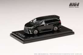 Lexus  - LM500h black - 1:64 - Hobby Japan - HJ641076BBK - HJ641076BBK | The Diecast Company