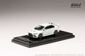 Mitsubishi  - Lancer Evolution X white - 1:64 - Hobby Japan - HJ642053AWP - HJ642053AWP | The Diecast Company
