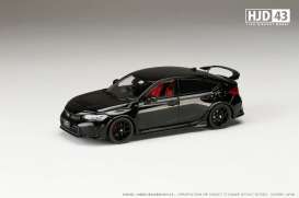 Honda  - Civic black - 1:43 - Hobby Japan - HJD431001BK - HJD431001BK | The Diecast Company