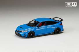 Honda  - Civic blue - 1:43 - Hobby Japan - HJD431001BL - HJD431001BL | The Diecast Company