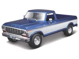Ford  - F-150 1979 white/blue - 1:18 - Maisto - 31462B - mai31462B | The Diecast Company