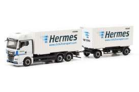 MAN  - TGX GX white/blue - 1:87 - Herpa Trucks - H317658 - herpa317658 | The Diecast Company