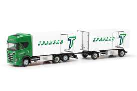 Scania  - CR 20 HD white/green - 1:87 - Herpa Trucks - H317788 - herpa317788 | The Diecast Company