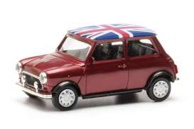 Mini Cooper - Mayfair red - 1:87 - Herpa - H421149 - herpa421149 | The Diecast Company