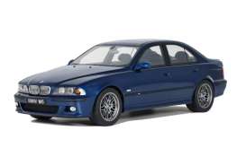 BMW  - E39 M5 1998 blue - 1:12 - OttOmobile Miniatures - G073 - ottoG073 | The Diecast Company