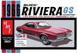 Buick  - Riviera GS 1966  - 1:25 - AMT - s1439 - amts1439 | The Diecast Company