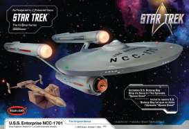 Star Trek  - U.S.S. Enterprise NCC-1701  - 1:1000 - Polar Lights - 1000 - plls1000 | The Diecast Company