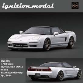 Honda  - NSX white - 1:18 - Ignition - IG3485 - IG3485 | The Diecast Company