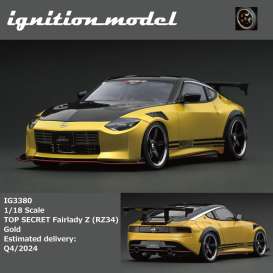 Nissan  - Fairlady 240 Z gold - 1:18 - Ignition - IG3380 - IG3380 | The Diecast Company