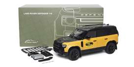 Land Rover  - Defender 110 yellow/black - 1:18 - Almost Real - 810810 - ALM810810 | The Diecast Company