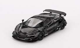 McLaren  - 720S 2023 black - 1:64 - Mini GT - 00777-L - MGT00777-lhd | The Diecast Company