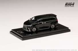 Lexus  - LM 350h graphite black - 1:64 - Hobby Japan - HJ643076BBK - HJ643076BBK | The Diecast Company