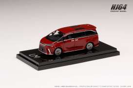Lexus  - LM 350h red - 1:64 - Hobby Japan - HJ643076BR - HJ643076BR | The Diecast Company