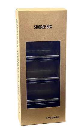 Accessoires Display - Smoke - 1:64 - Diecast Storage - DS-001Smoke - DS-001Smoke | The Diecast Company