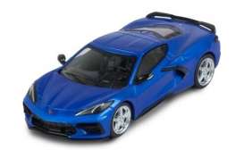 Chevrolet  - Corvette 2020 blue - 1:43 - IXO Models - MOC316 - ixMOC316 | The Diecast Company