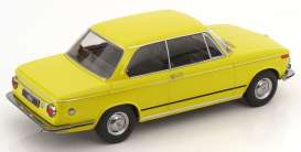 BMW  - 1602 1971 yellow - 1:18 - KK - Scale - 181073 - kkdc181073 | The Diecast Company