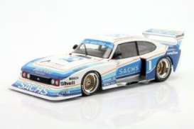 Ford  - Capri Turbo 1979 white/blue - 1:18 - Werk83 - W1804007 - W1804007 | The Diecast Company