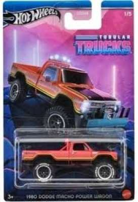 Dodge  - Macho Power Wagon 1980 red/black - 1:64 - Hotwheels - HRR95 - hwmvHRR95 | The Diecast Company