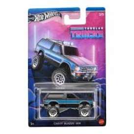 Chevrolet  - Blazer 4x4 blue/black - 1:64 - Hotwheels - HRR96 - hwmvHRR96 | The Diecast Company