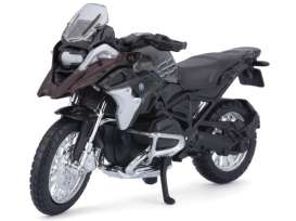 BMW  - R 1200 GS 2017 darkred/black - 1:18 - Maisto - 17060R - mai17060R | The Diecast Company