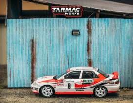 Mitsubishi  - Lancer Evo  1993 white/red - 1:64 - Tarmac - T64G-048-93MCR08 - TC-T64G-048-93MCR08 | The Diecast Company