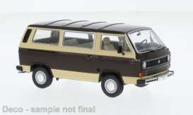 Volkswagen  - T3 Caravelle 1981 brown/beige - 1:43 - IXO America - CLC573 - ixoCLC573 | The Diecast Company