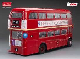 Routemaster  - 1986 red - 1:24 - SunStar - 2943 - sun2943 | The Diecast Company