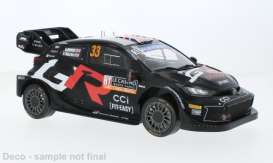 Toyota  - Yaris 2024 black/red/white - 1:18 - IXO Models - RMC197 - ixRMC197 | The Diecast Company