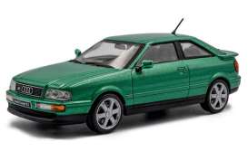 Audi  - S2 Coupe 1994 green - 1:43 - Solido - 4312209 - soli4312209 | The Diecast Company